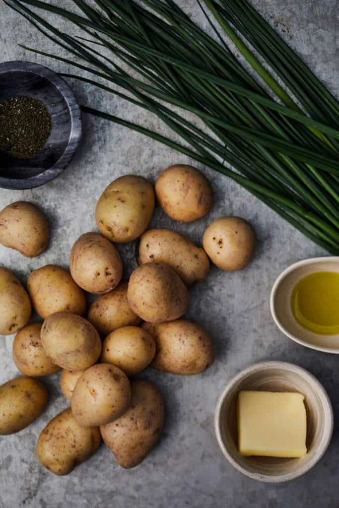 Instant Pot Smashed Potatoes Ingredients