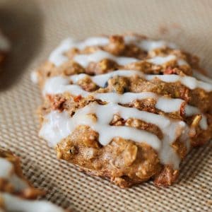 Carrot Cake Oatmeal Cookies