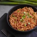 Spicy Sesame Garlic Ramen Noodles