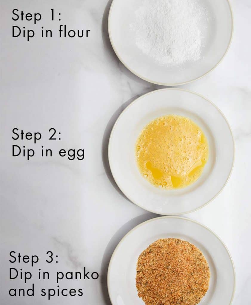 Goat Cheese Balls- Dipping Instructions