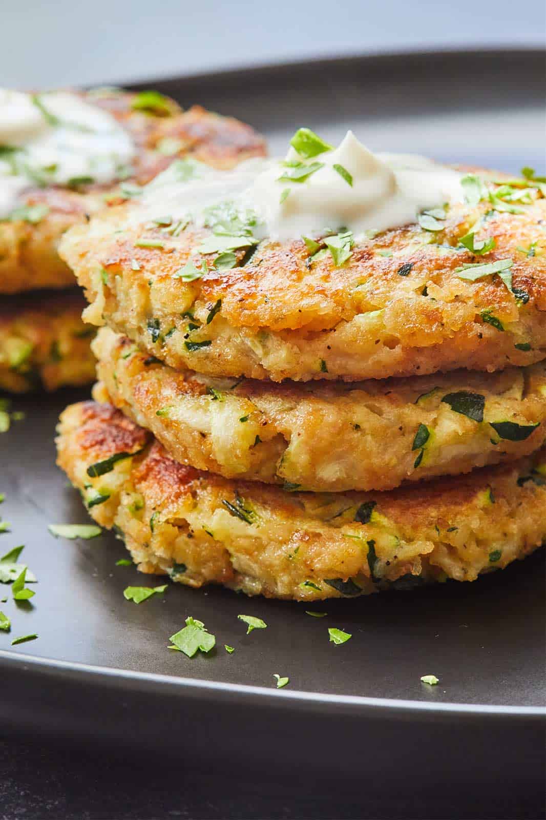 Zucchini Fritters Cooking With Coit