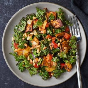 Sweet Potato Kale Salad