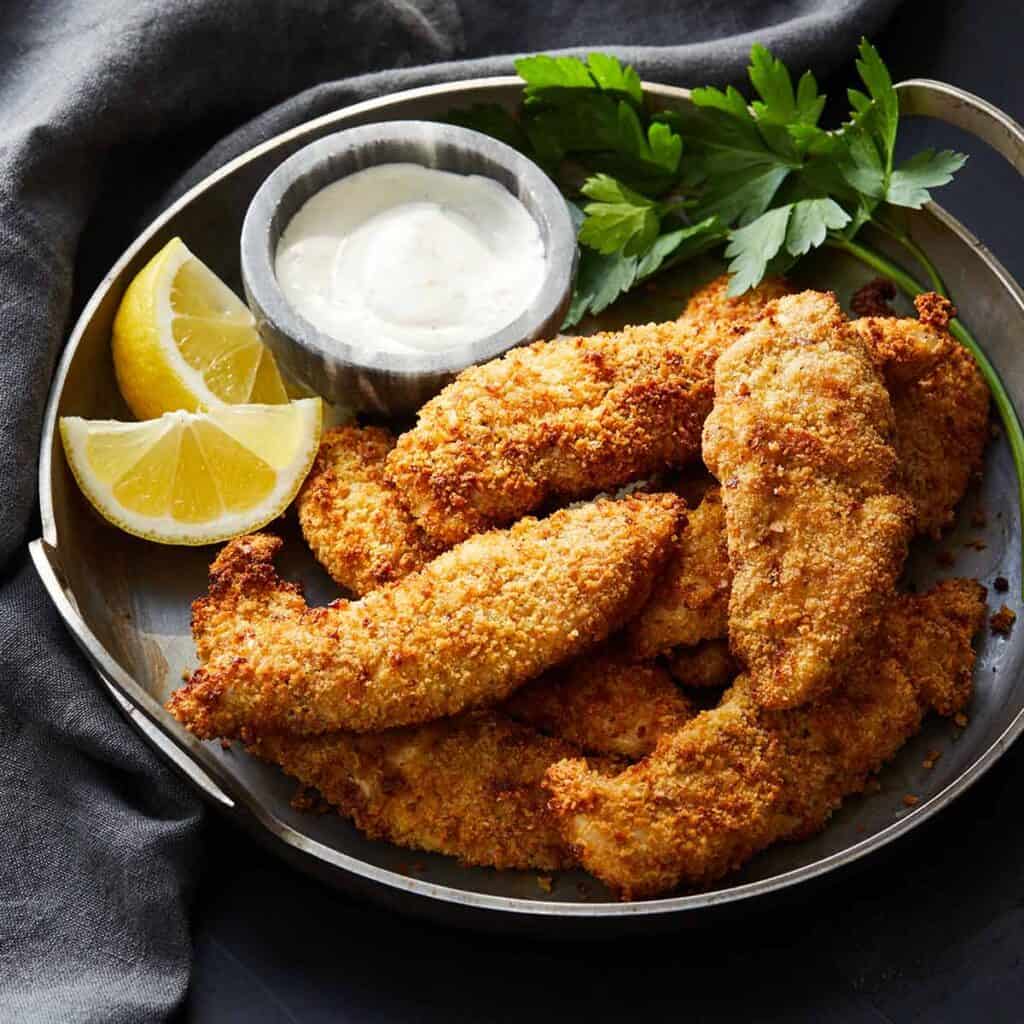 Air Fryer Chicken Tenders - Cooking With Coit