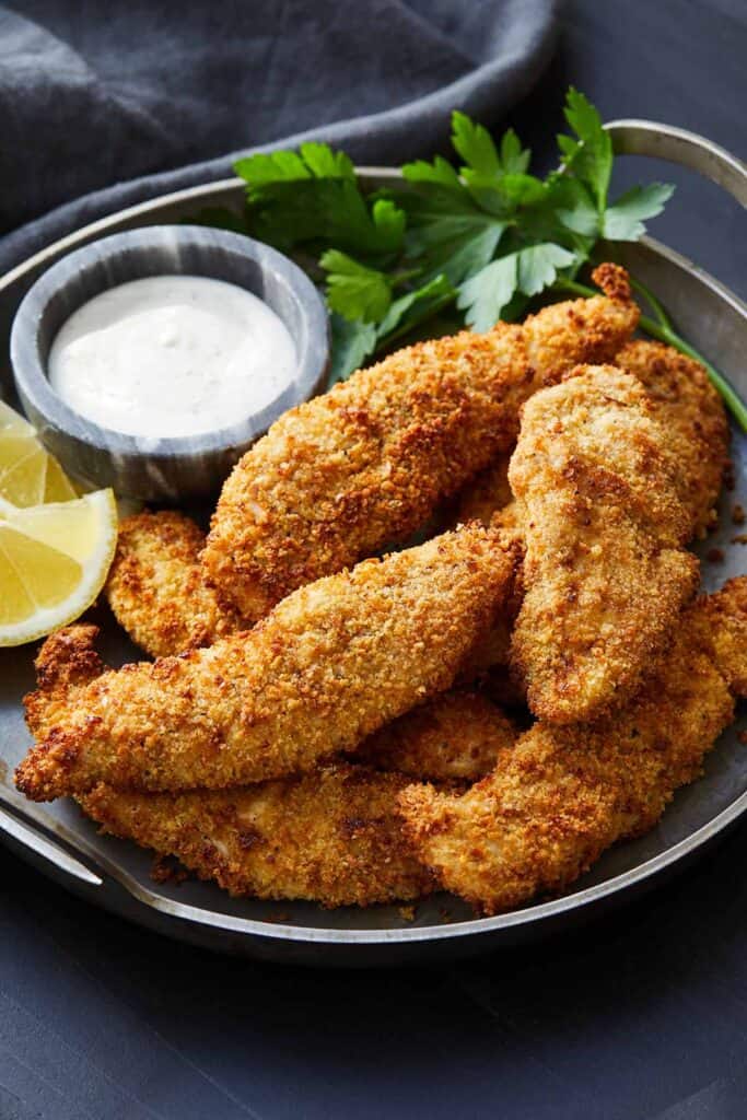 Air Fryer Chicken Tenders - Cooking With Coit