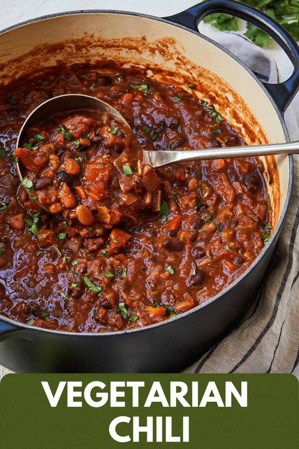Vegetarian Chili - Cooking With Coit