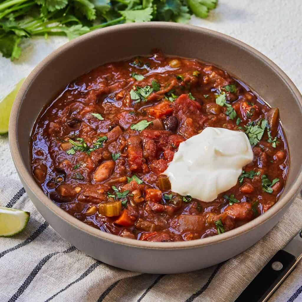 Vegetarian Chili - Cooking With Coit