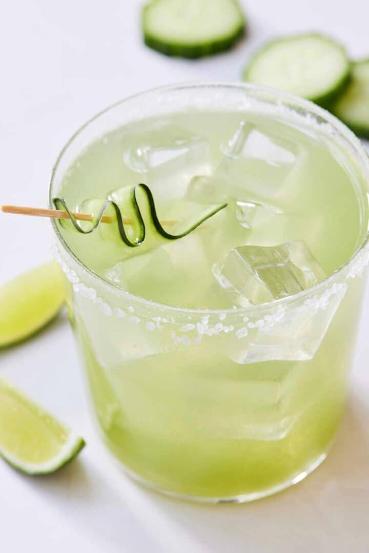 Cucumber Margarita - Cooking With Coit