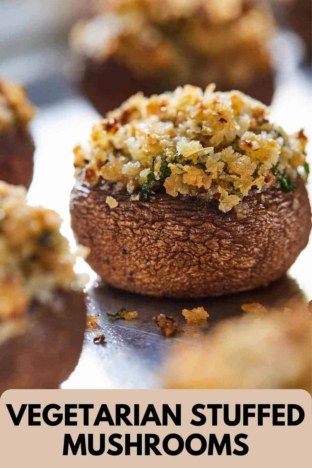 Vegetarian Stuffed Mushrooms - Cooking With Coit