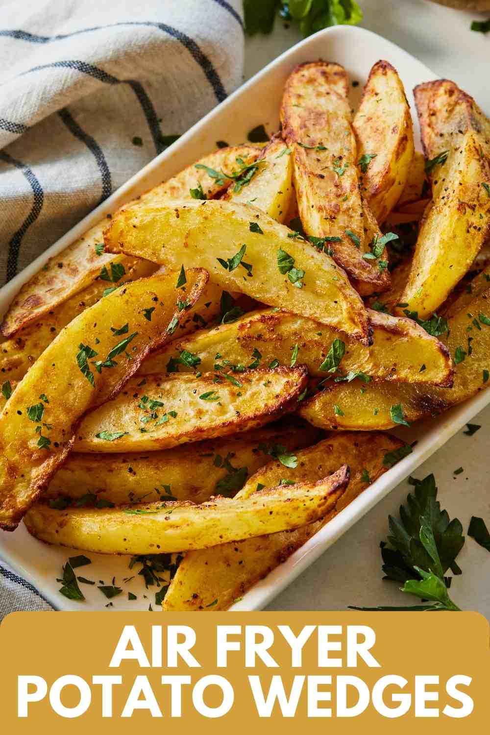 Air Fryer Potato Wedges Cooking With Coit