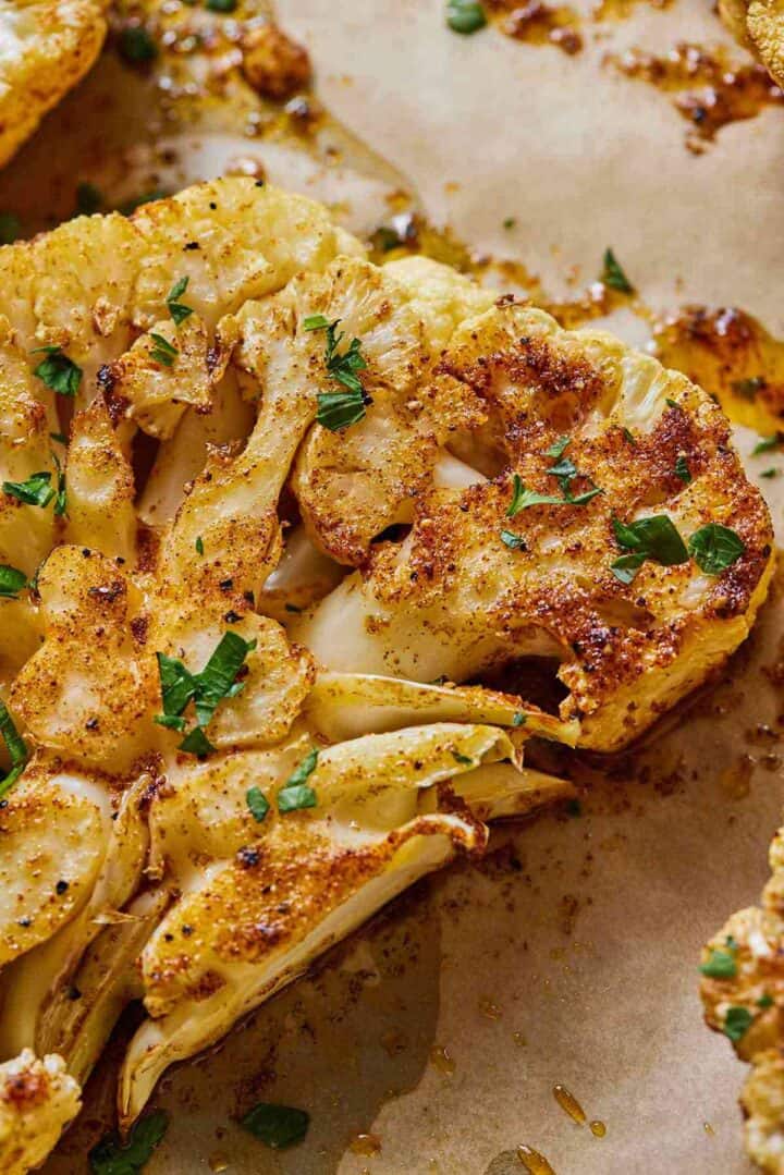 Cauliflower Steak - Cooking With Coit