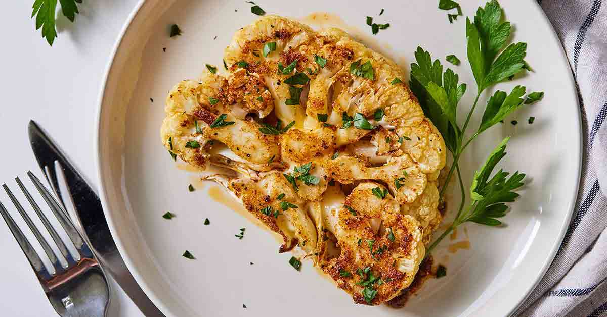 Cauliflower Steak - Cooking With Coit