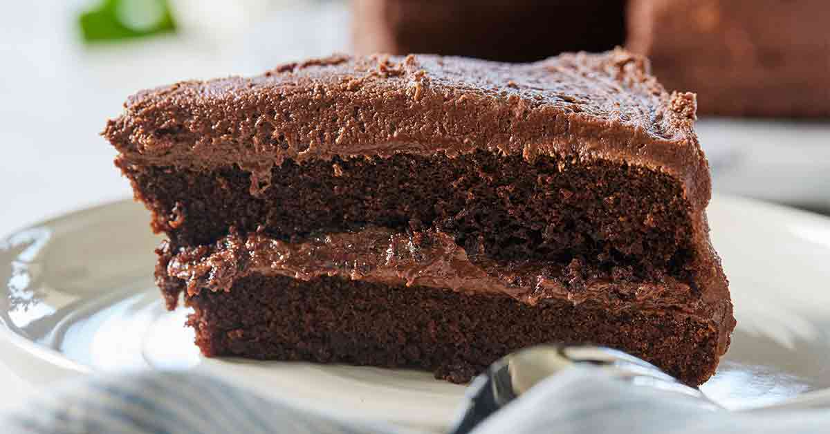 Vegan Chocolate Cake - Cooking With Coit