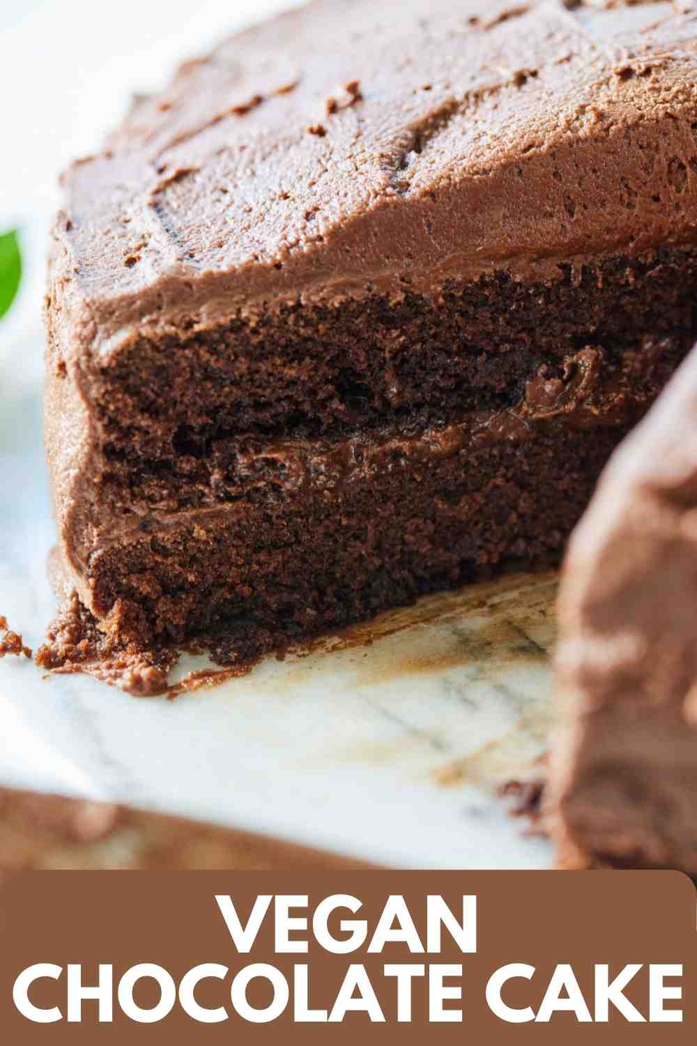 Vegan Chocolate Cake - Cooking With Coit