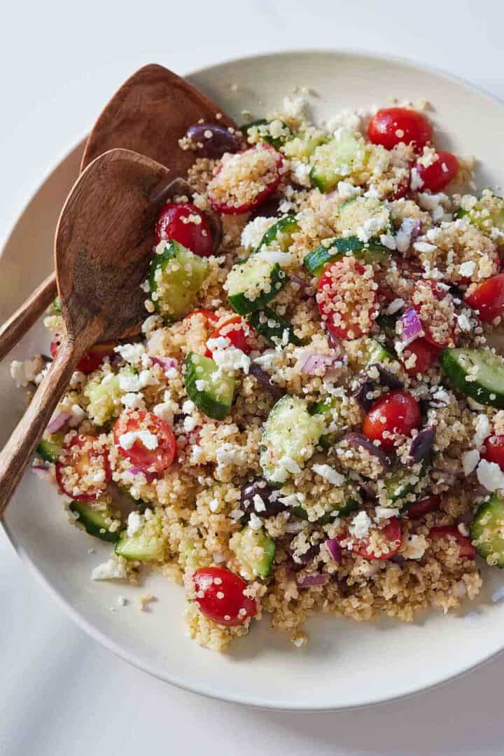 Greek Quinoa Salad - Cooking With Coit