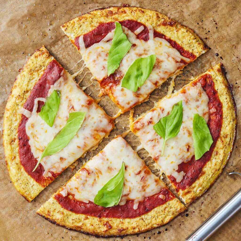 Cauliflower Pizza Crust Cooking With Coit