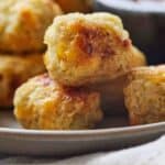 Pinterest graphic of a couple of tater tots stacked on top of each other.