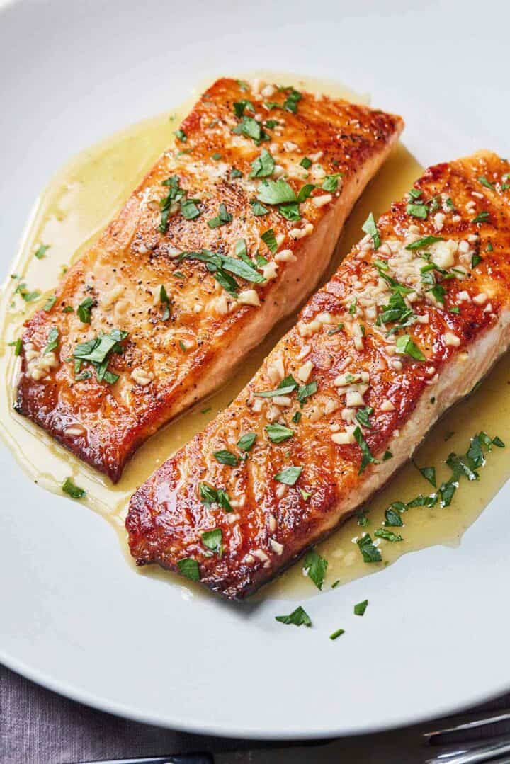 Pan Seared Salmon - Cooking With Coit