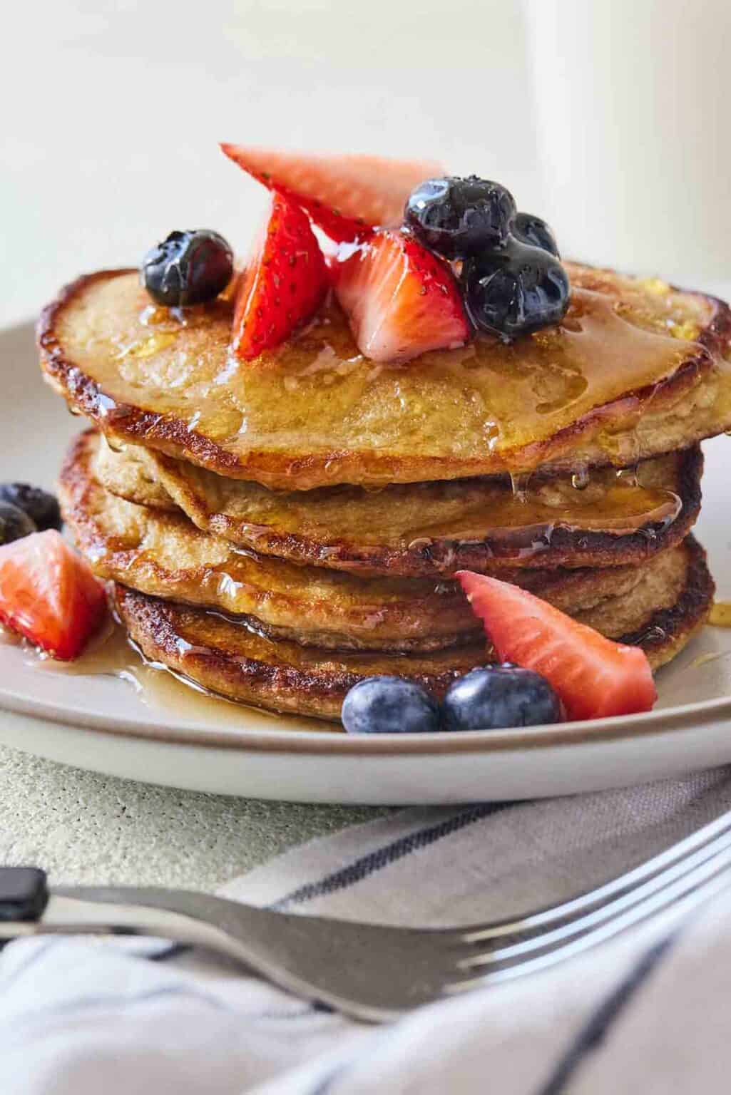 Oatmeal Banana Pancakes - Cooking With Coit