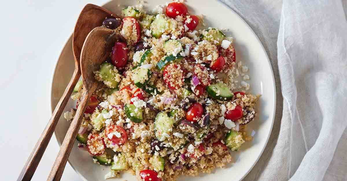 Greek Quinoa Salad - Cooking With Coit