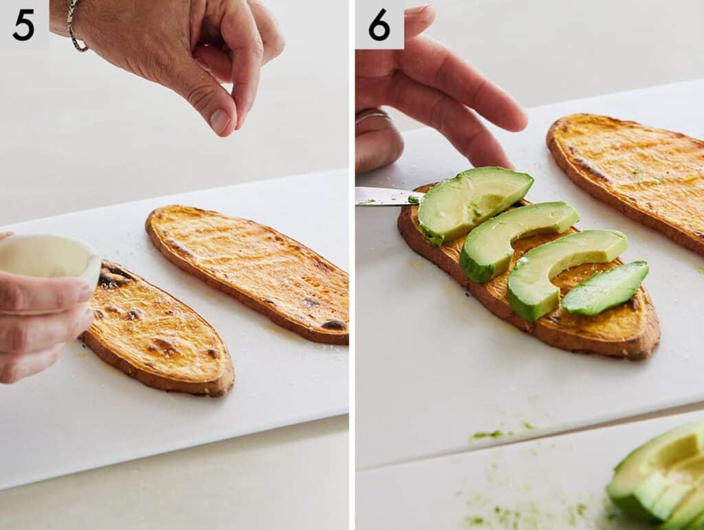 Sweet Potato Toast Cooking With Coit