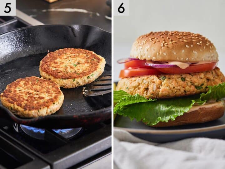 Salmon Burgers - Cooking With Coit