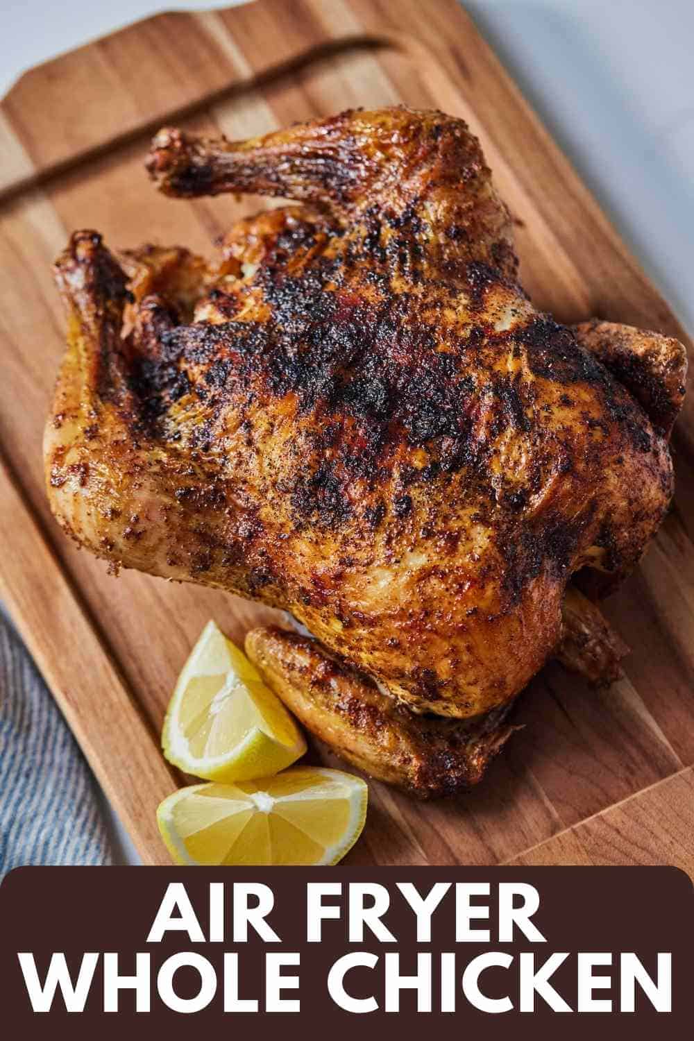 Air Fryer Whole Chicken Cooking With Coit