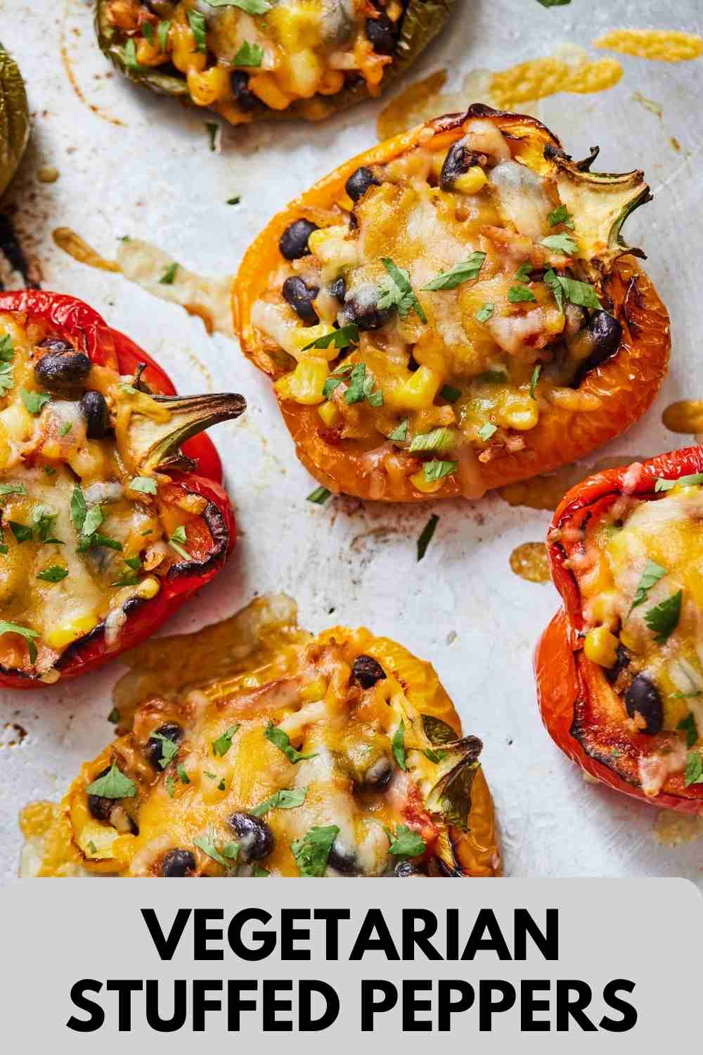 Vegetarian Stuffed Peppers - Cooking With Coit