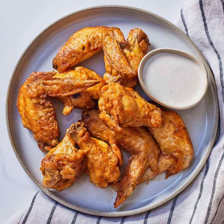 Air Fryer Chicken Wings - Cooking With Coit