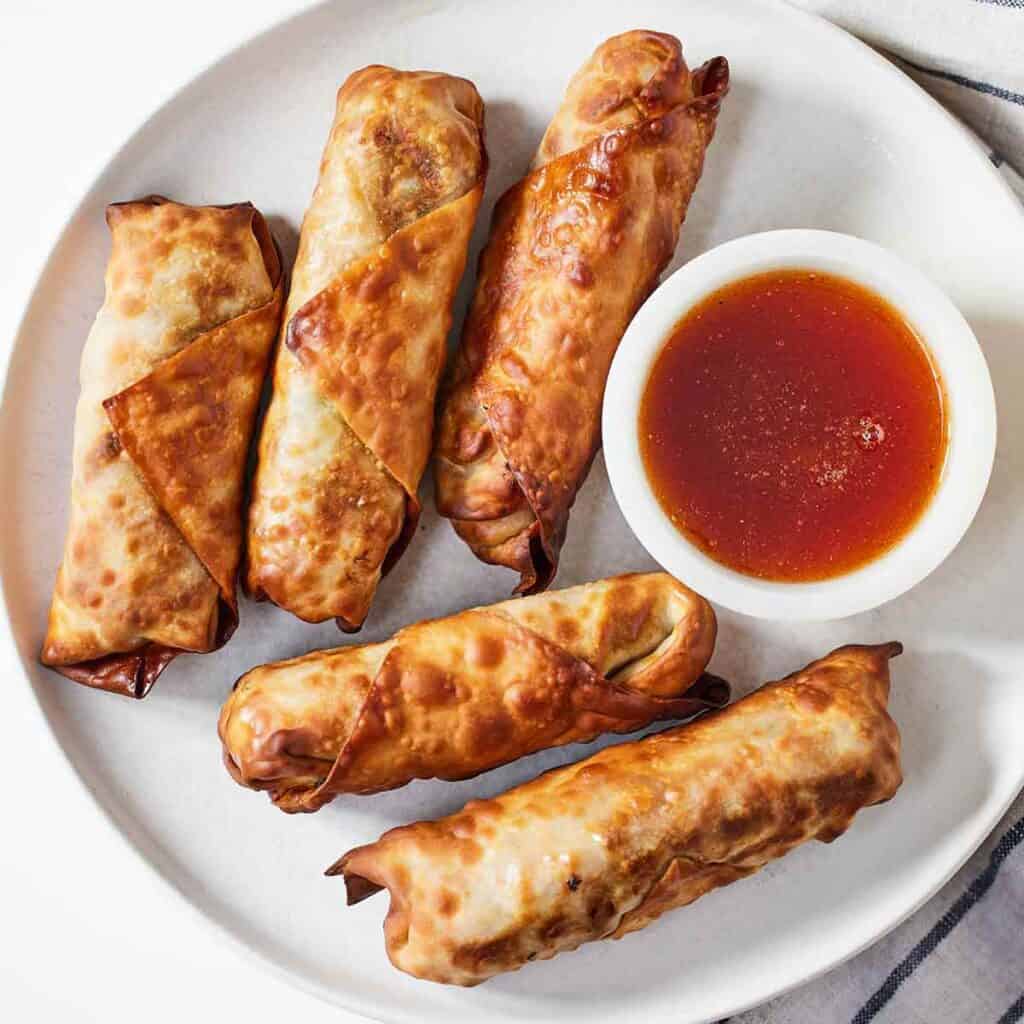 Air Fryer Egg Rolls - Cooking With Coit