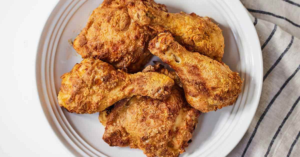 Air Fryer Fried Chicken - Cooking With Coit