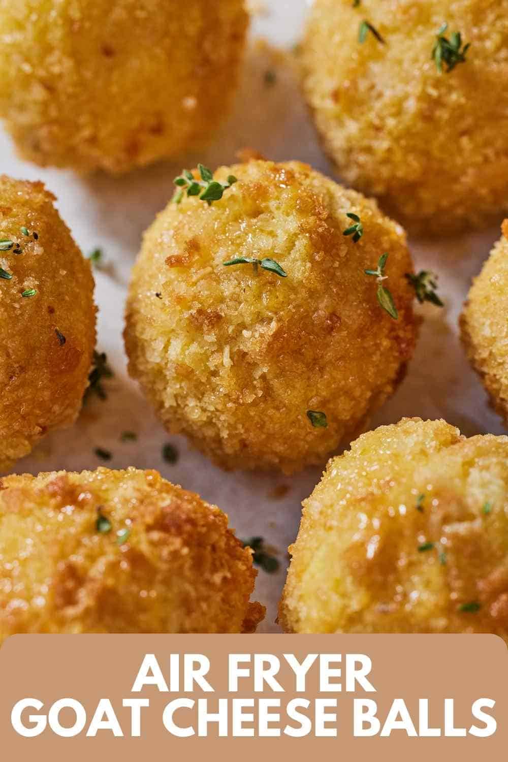 Air Fryer Goat Cheese Balls Cooking With Coit