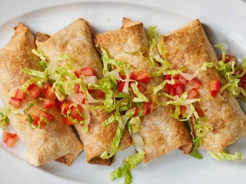 Chimichanga Recipe (with Chicken)