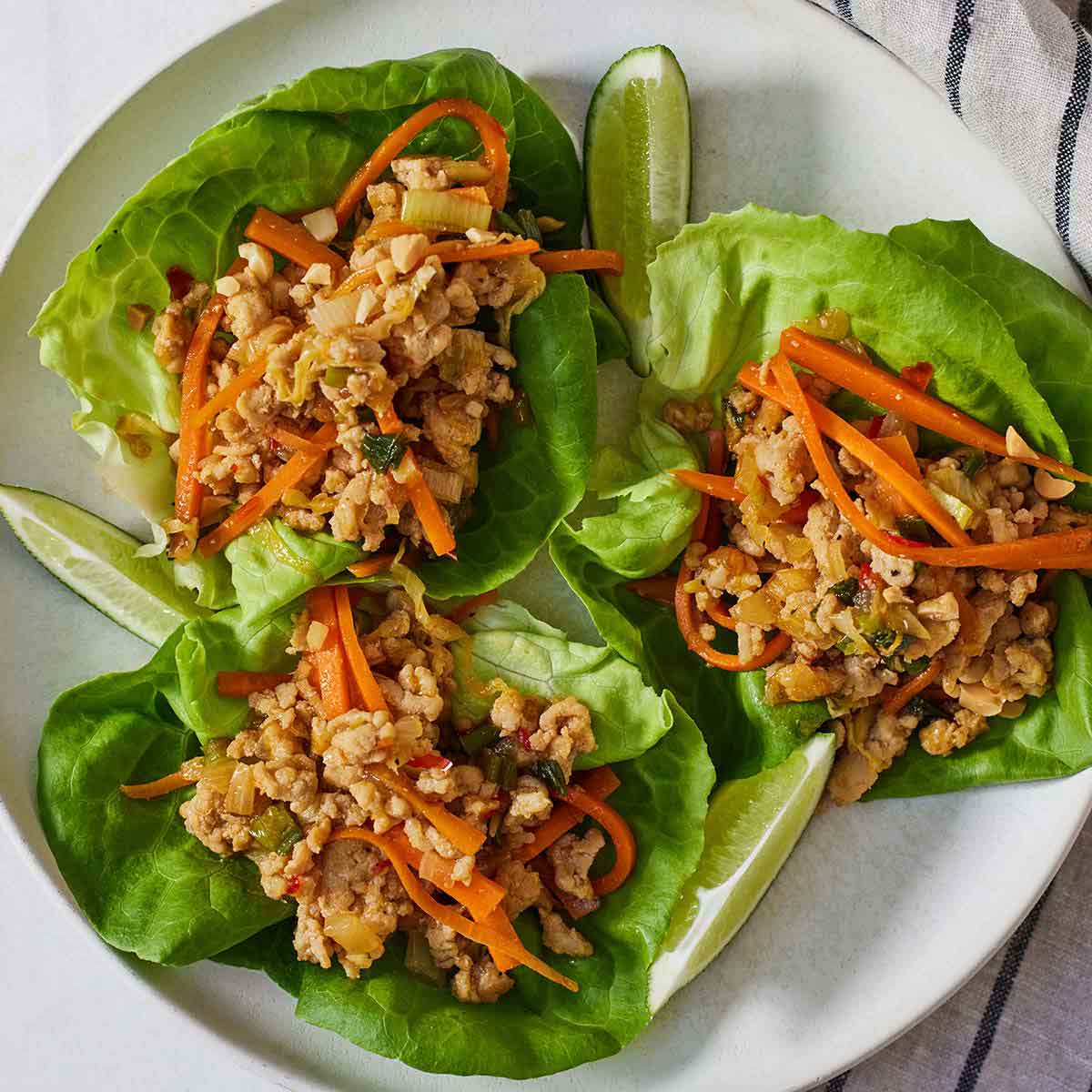 Thai Chicken Lettuce Wraps - Cooking With Coit