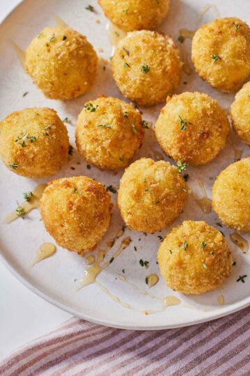 Air Fryer Goat Cheese Balls - Cooking With Coit