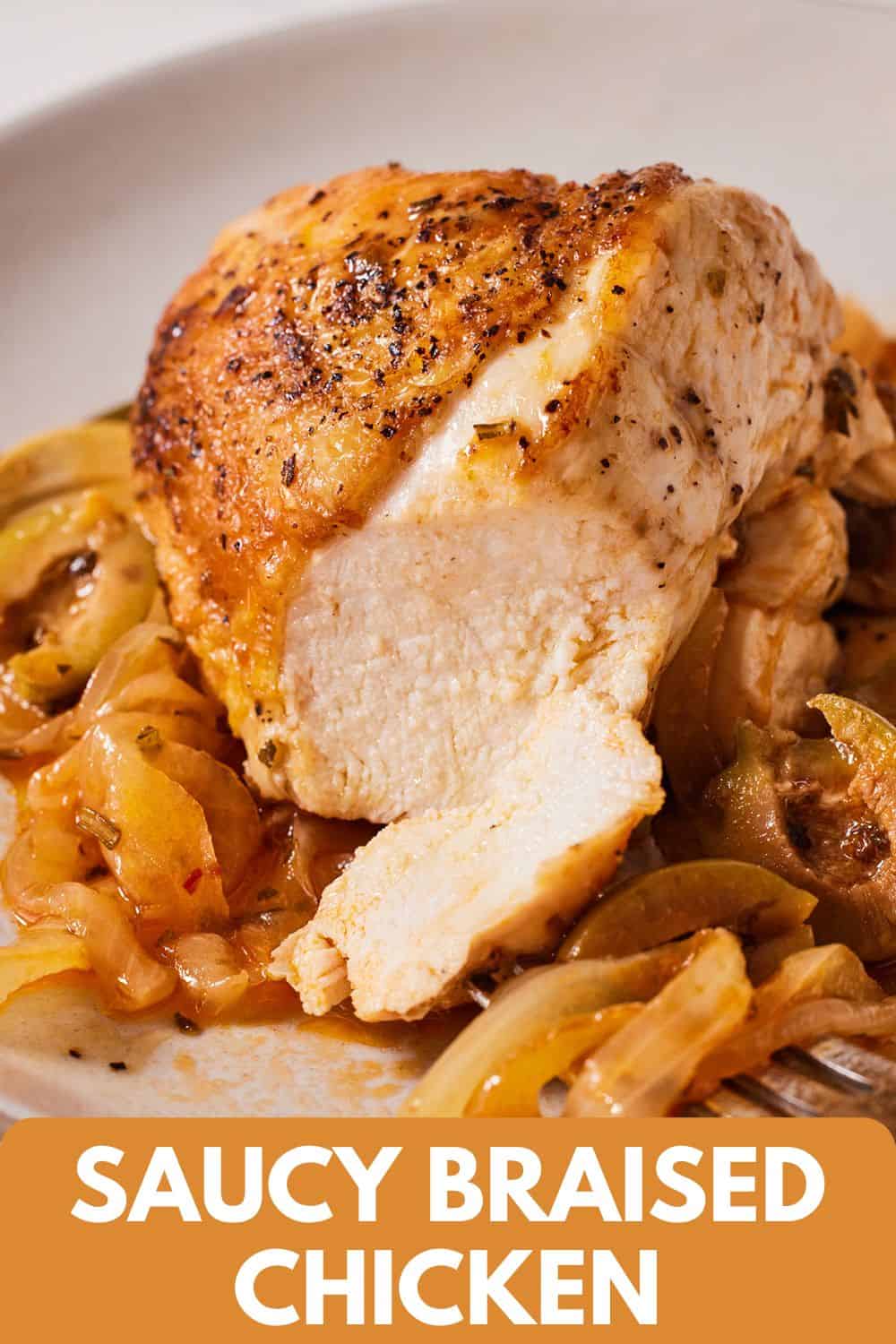 Saucy Braised Chicken - Cooking With Coit