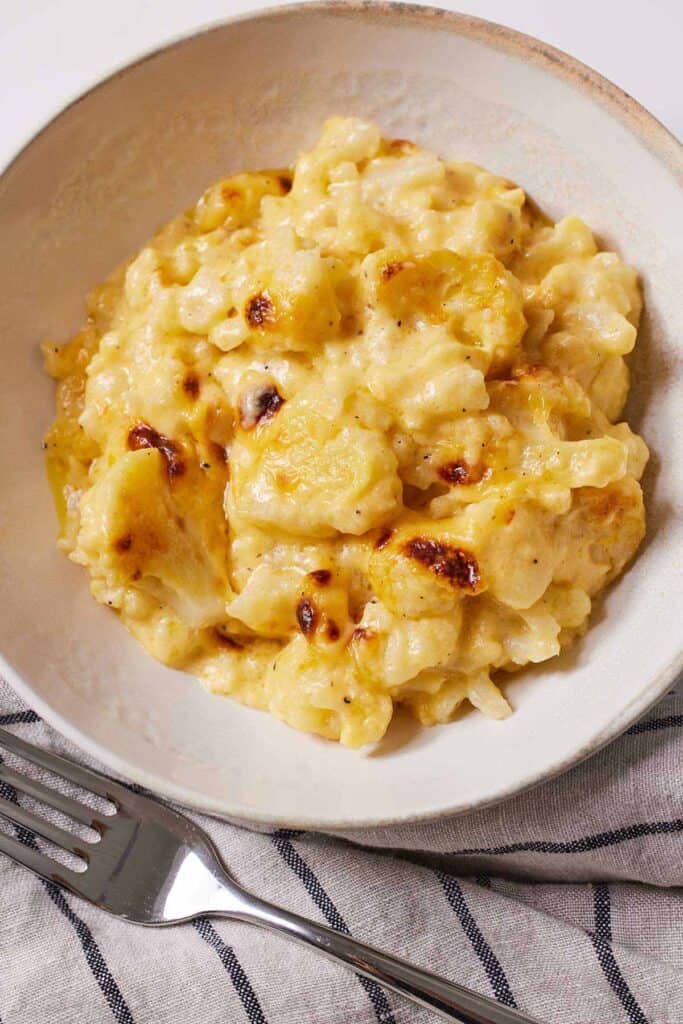 Cauliflower Mac and Cheese Cooking With Coit