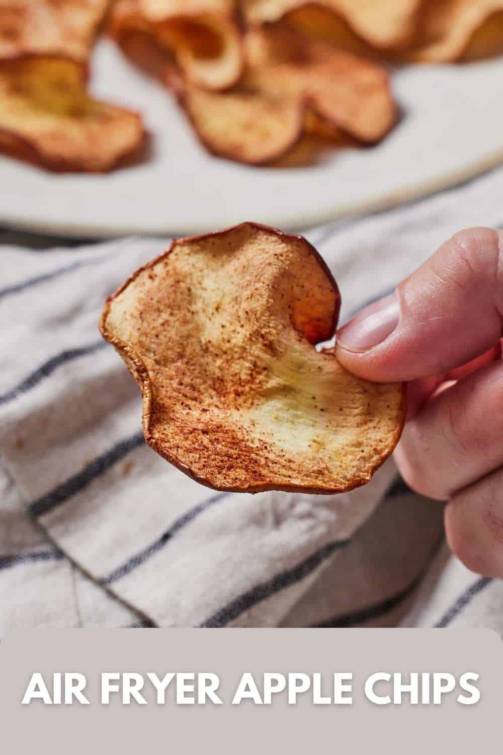 Air Fryer Apple Chips Cooking With Coit