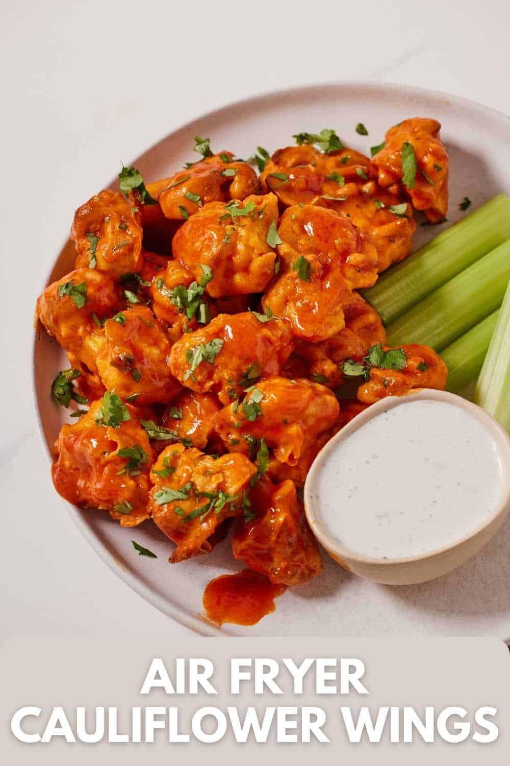 Air Fryer Cauliflower Wings Cooking With Coit