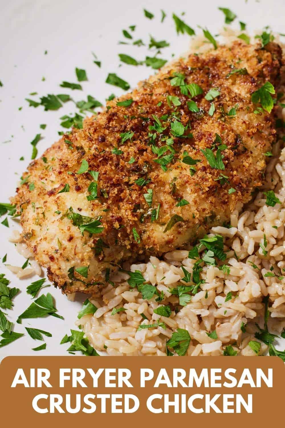 Air Fryer Parmesan Crusted Chicken Cooking With Coit