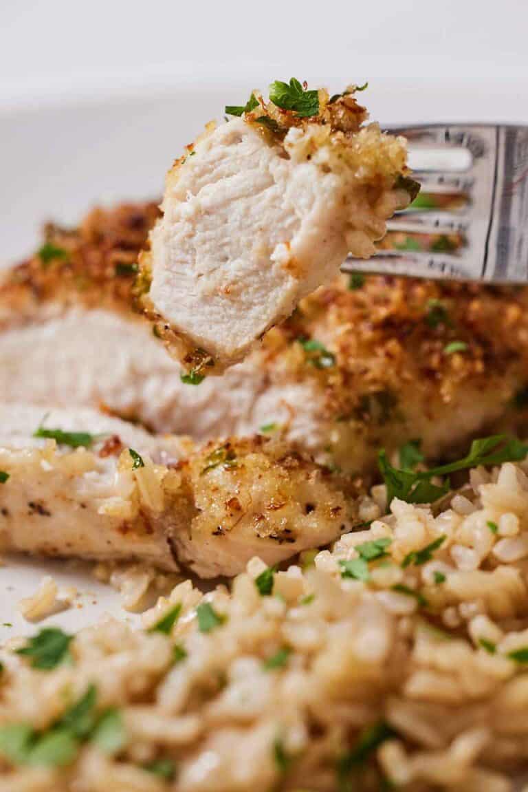 Air Fryer Parmesan Crusted Chicken Cooking With Coit